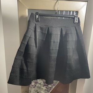 Black puffy skirt